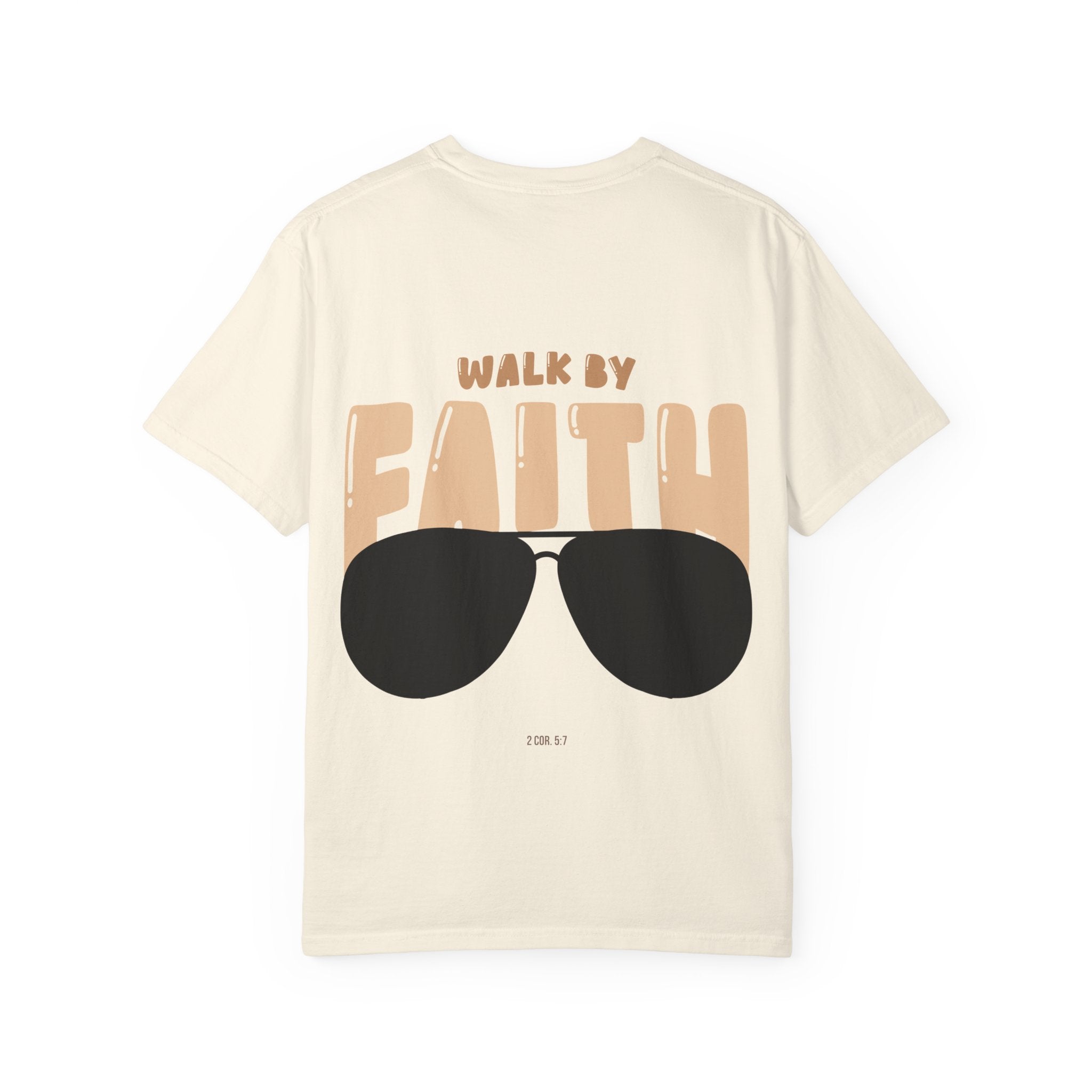 'Walk by Faith' T-Shirt | Christian Scripture Faith Graphic