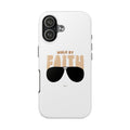Phone Case — “Walk by Faith” Sunglasses Christian Protective Case