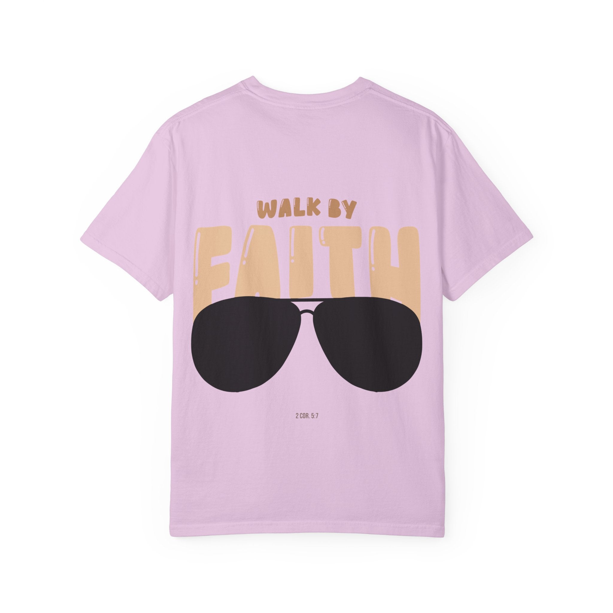 'Walk by Faith' T-Shirt | Christian Scripture Faith Graphic