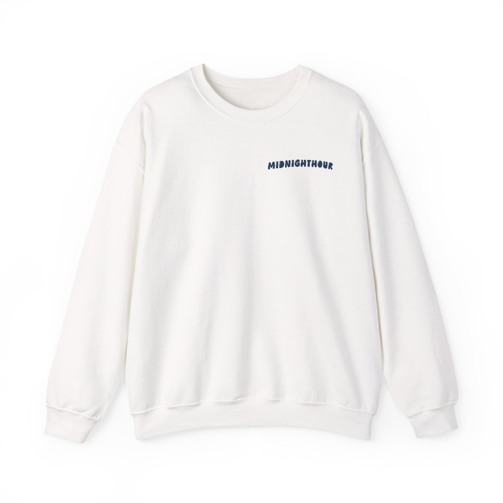 'Walk By Faith' Crewneck | Faith-Based Graphic Sweatshirt