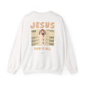 'Jesus Paid it All' Crewneck | Faith-Based Graphic Sweatshirt
